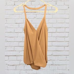 Naked Zebra nude flowy tank top